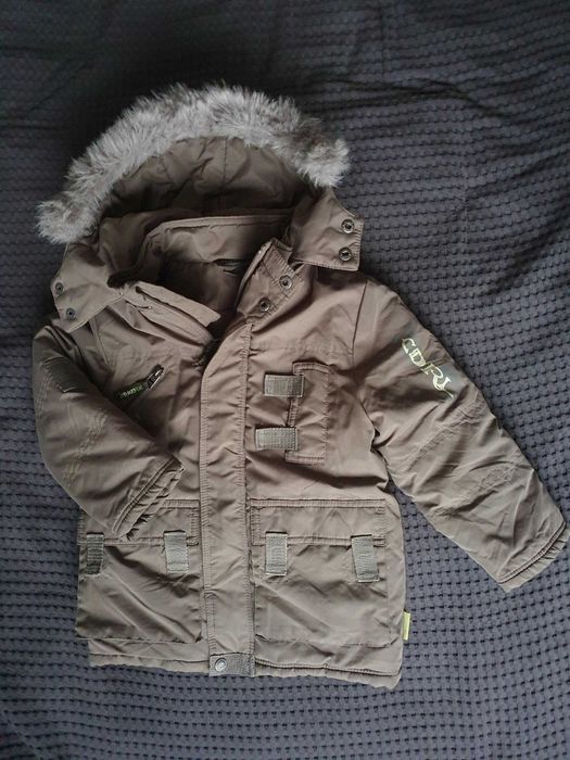 Kurtka z kapturem  Coccodrillo, stan bardzo dobry na 104cm