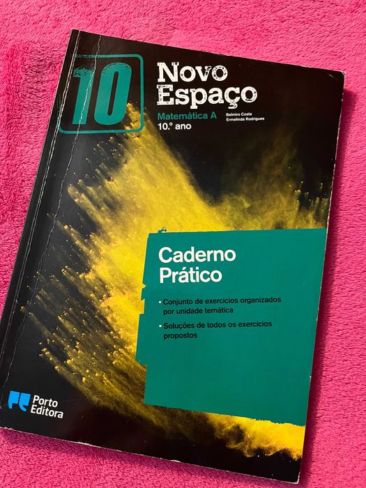 3 Cadernos de atividades - matemática A 10,11e 12 anos
