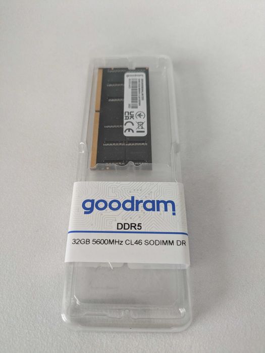 NOWA pamięć RAM GoodRam DDR5 32GB 5600 CL46 SODIMM
