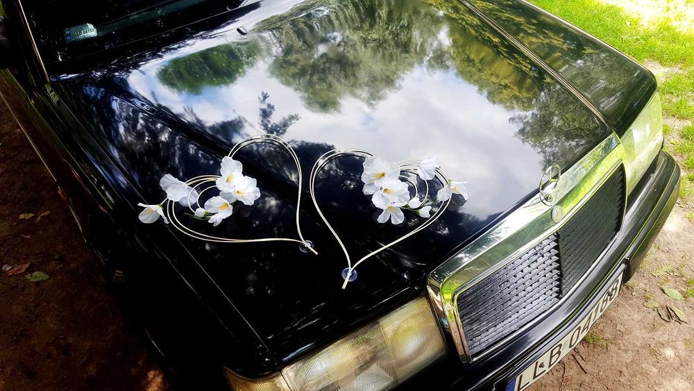 Dekoracja auta Ozdoba samochodu Ślubnego Weselnego, Serca 2 szt.