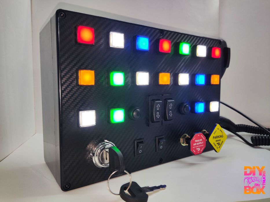 SIM-RCB2 PRO LED Button Box for PC440944687947468802