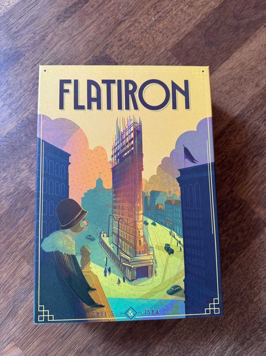 Flatiron - gra planszowa - wersja angielska - stan idealny