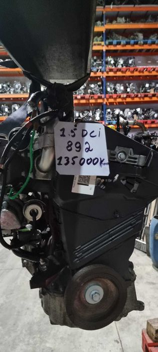 Motor 1.5 dci ref k9k892 com 135000 km,completo com GARANTIA!!