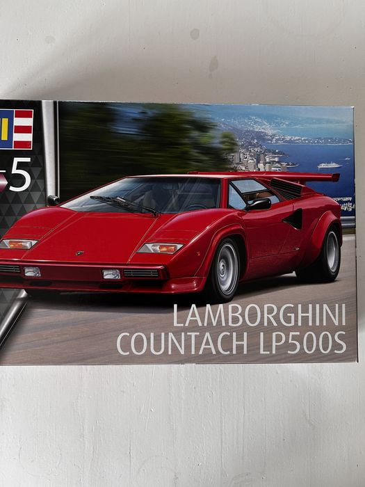 Samochód Lamborghini Countach LP500S model do sklejenia Revell 07730