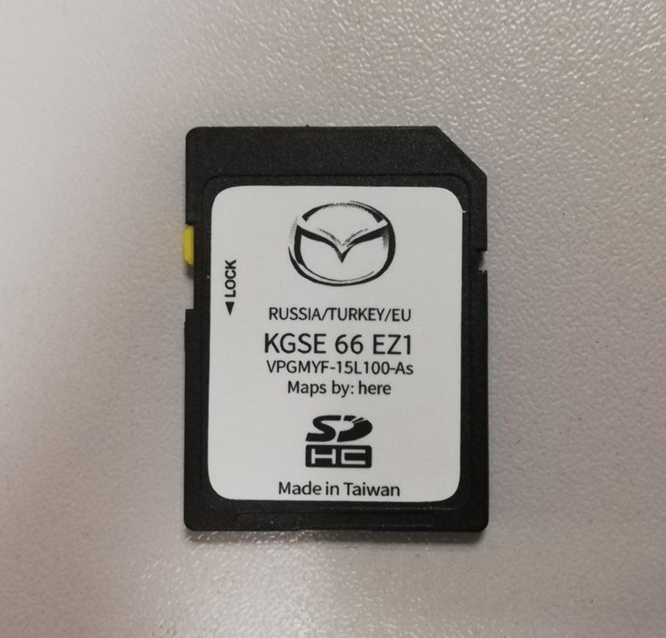 Карта навігації Mazda