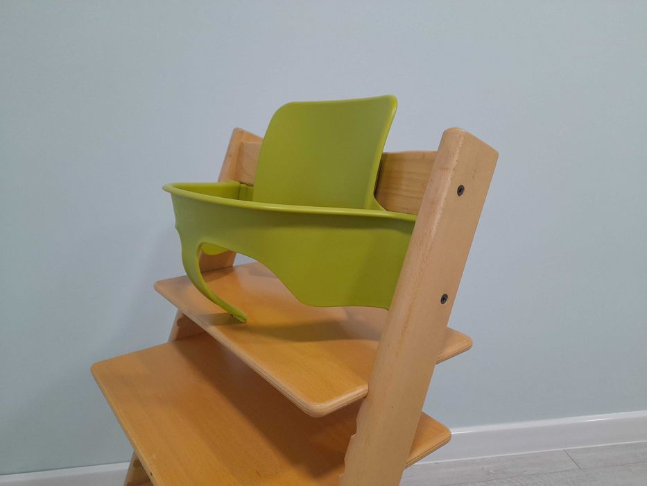 BABY SET Stokke do krzesełka TRIPP TRAPP zielony limonka