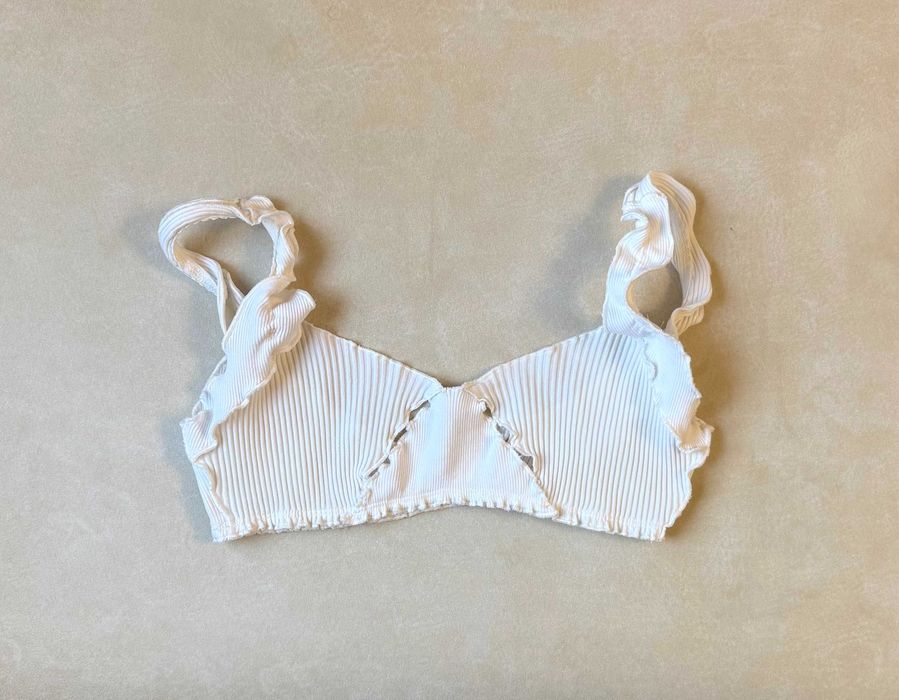 Білий молочний топ londi оригінал бюст