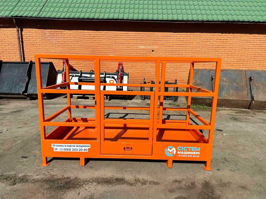 Робоча платформа люлька корзина JCB Manitou Kramer CAT Diechi Claas MerloMassey Ferguson.