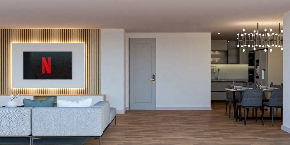 Apartamentos T2 com varanda em construção