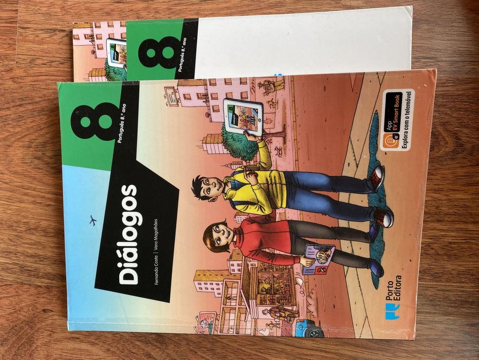 Manual e Caderno de Atividades “Diálogos” Português 8o ano