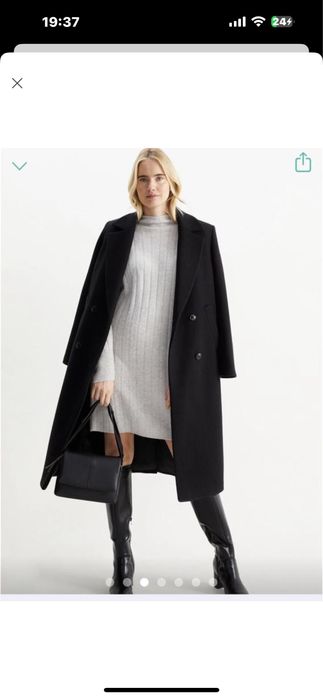 шикарное платье C&A ,100% кашемир!