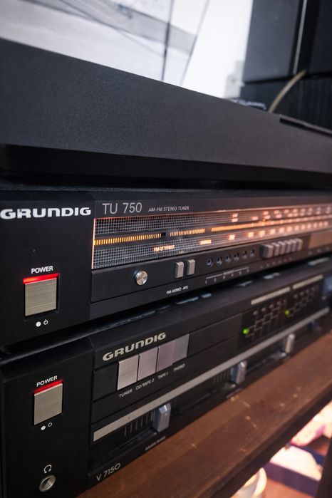GRUNDIG * Zestaw HiFi Audio Wieża * Gramofon