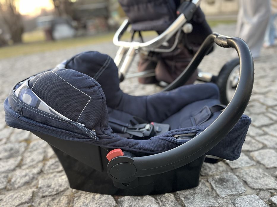 Wózek 3w1 gondola, spacerowy, nosidełko