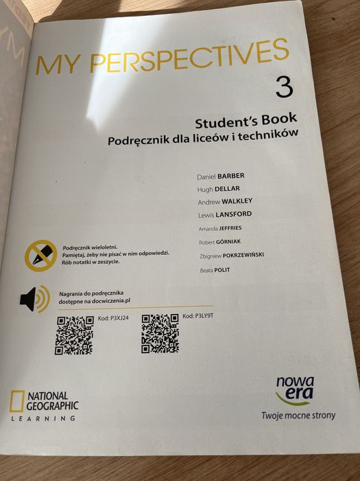 My perspectives 3, poziom B2
