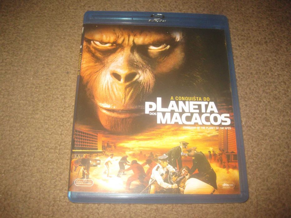 Blu-Ray "A Conquista do Planeta dos Macacos" de J. Lee Thompson/Raro!