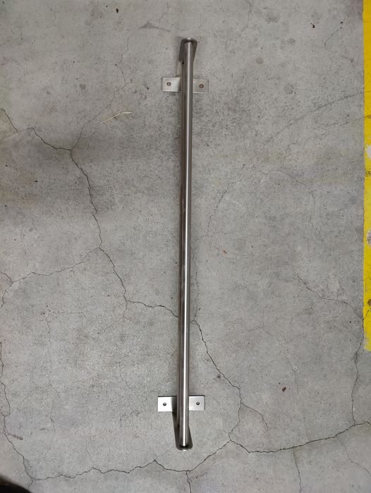 Toalheiro duplo em aço inox