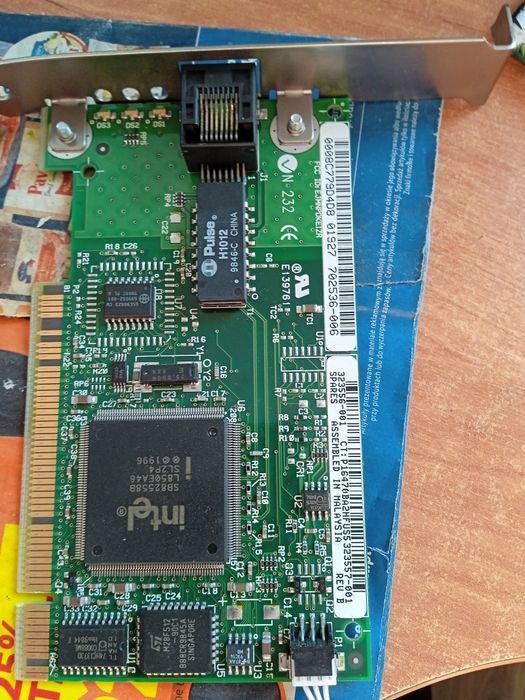 Retro stara karta  sieciowa compaq nc3121