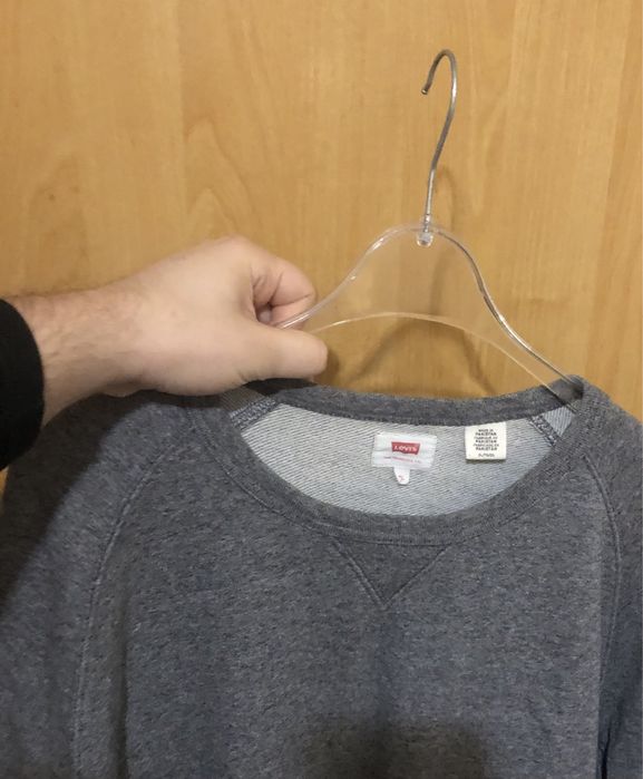 Кофта/свитшот Levis Retro 70s Polo Era CK ORIGINAL L-XL реглан Nike SB