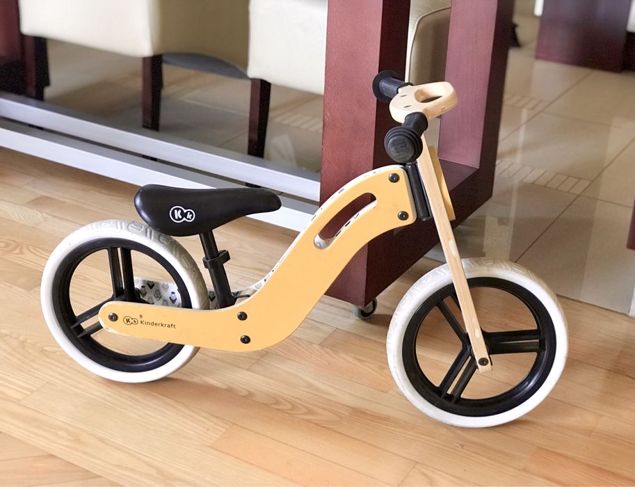 Rowerek biegowy drewniany Kinderkraft