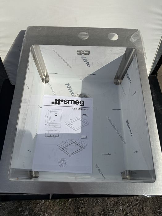 Zlewozmywak wpuszczany w blat SMEG