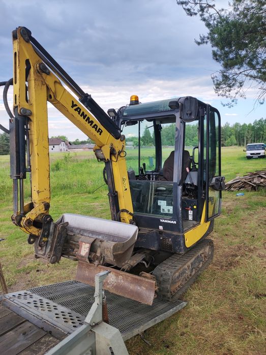 Minikoparka Yanmar sv18 wszystkie części silnik pompa hydrauliczna