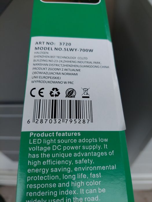 Lampa ogrodowa solarna