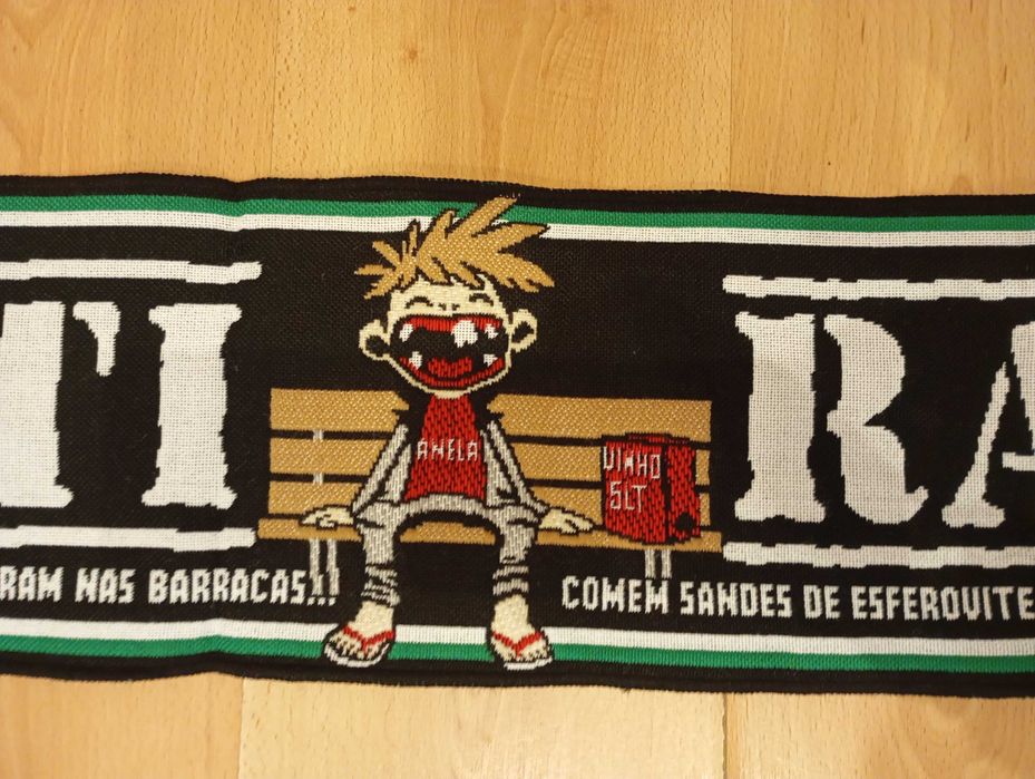 Cachecol anti rabolhos novidade Sporting ultras futebol coleção