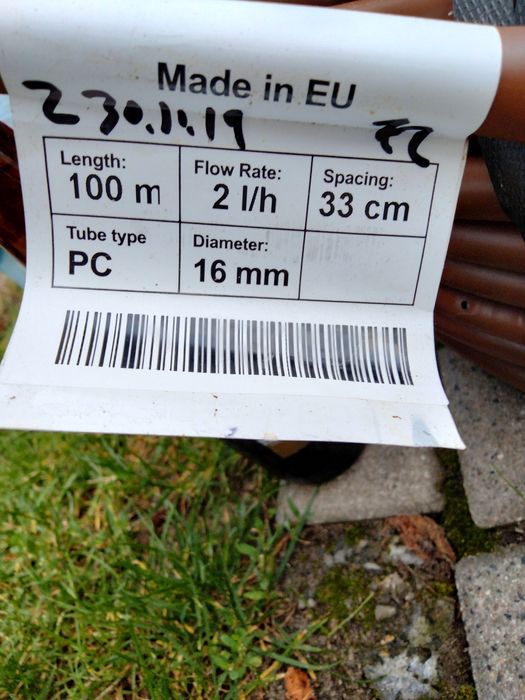 Wąż do nawadniania 100m