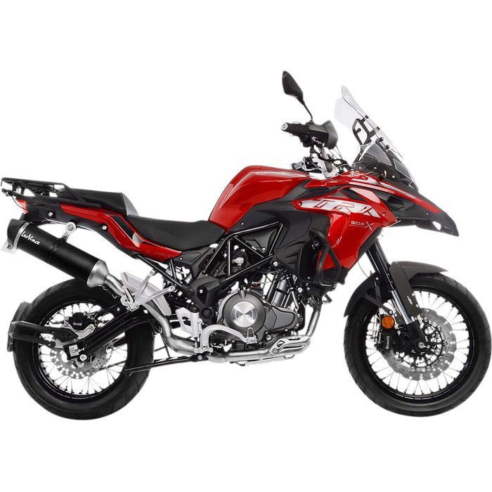 ponteira escape leovince benelli trk 502 - 14282e
