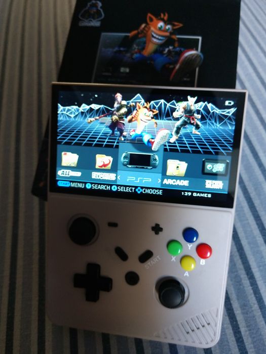 Продам портативную игровую консоль M18 SJGAM, Серый