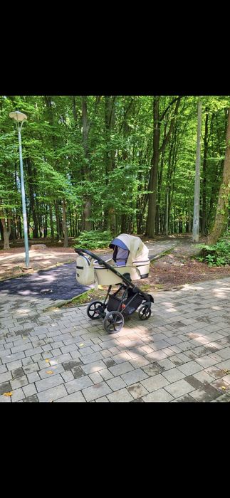 Коляска 2 в 1 bair zoom soft , капучіно