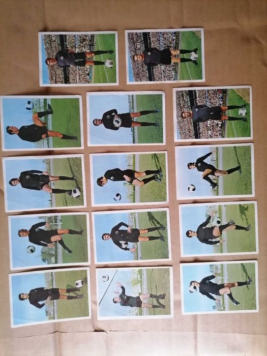 14 Cromos Ases do Futebol 70 /71 ASS. ACADÉMICA DE COIMBRA Palirex