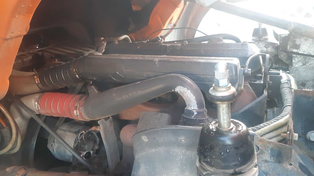 Mercedes Benz 1417 SPECJALNY zamiatarka