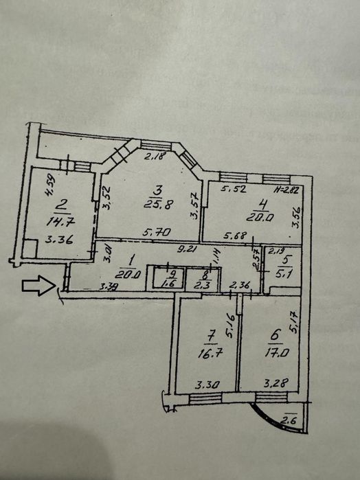 Продаж 3к квартири, вул. Микільсько-Слобідська, Дніпровський р-н