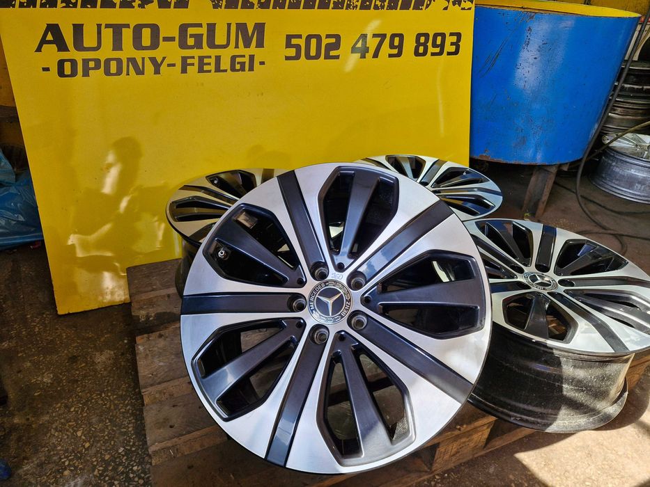 Alufelgi 5x112 18 Mercedes-Benz OE GLC W253 W213 OE 8.0"x18" ET38 Klasa E S C CL GLA GLB