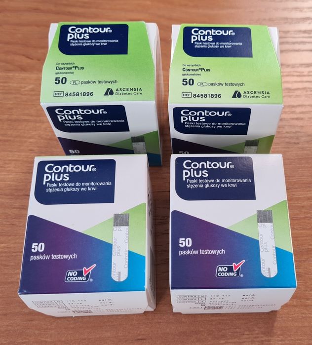 Paski testowe Contour Plus