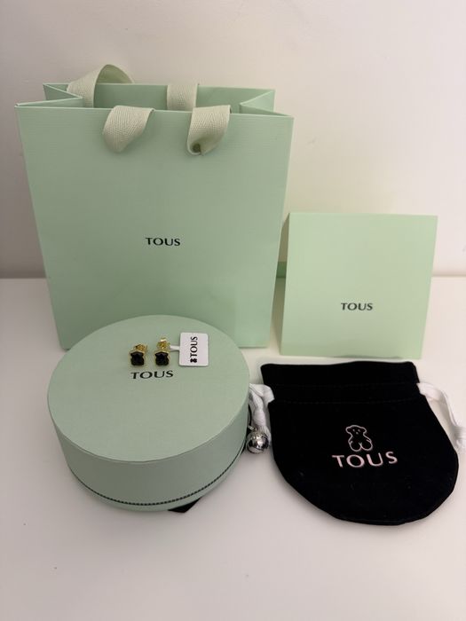 Kolczyki Tous Złote