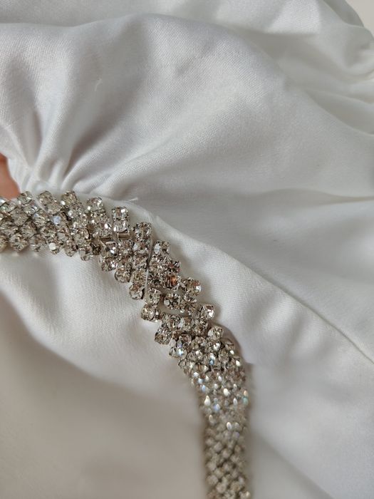 Kombinezon z cyrkoniami serce diamenciki ELSA.M by may S/M