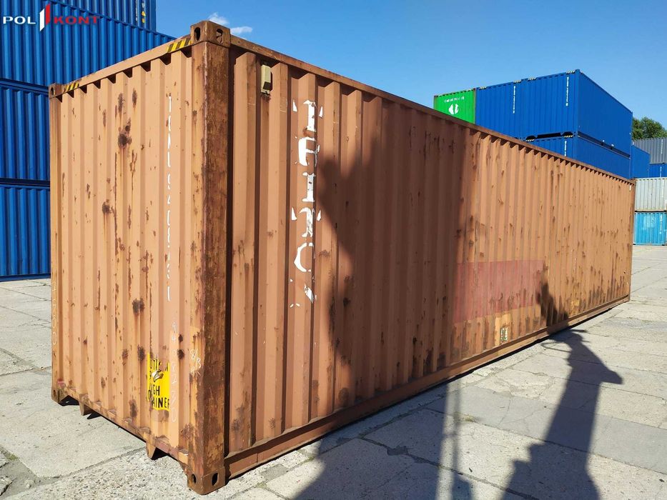 Kontener morski 12 metrów, 40 HC - Pewny Kontener / PZ