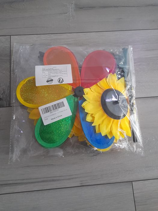 Wiatraki- słoneczniki 3 szt nowe