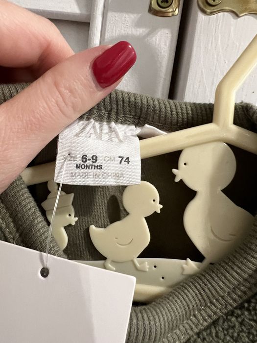 Bluza niemowlęca Zara r.74 gruba ciepła Daneborg