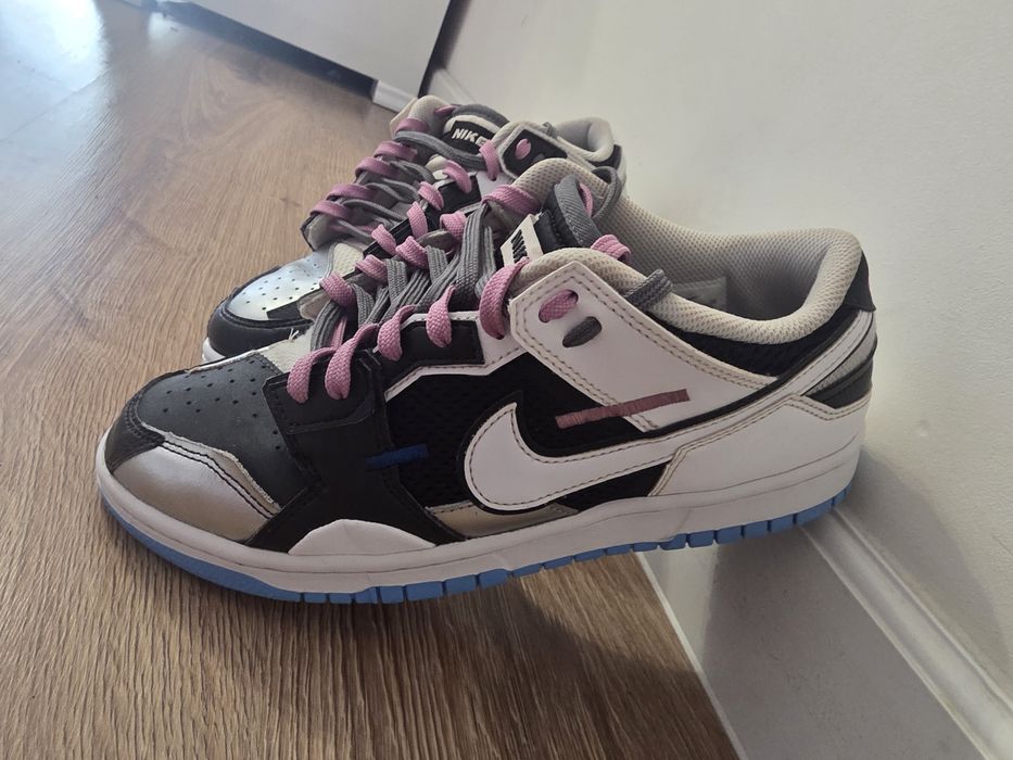 Nike Dunk Scrap Mismatch White Black