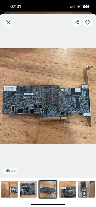 IBM ServeRAID 46M0851 M5015 - NOVO