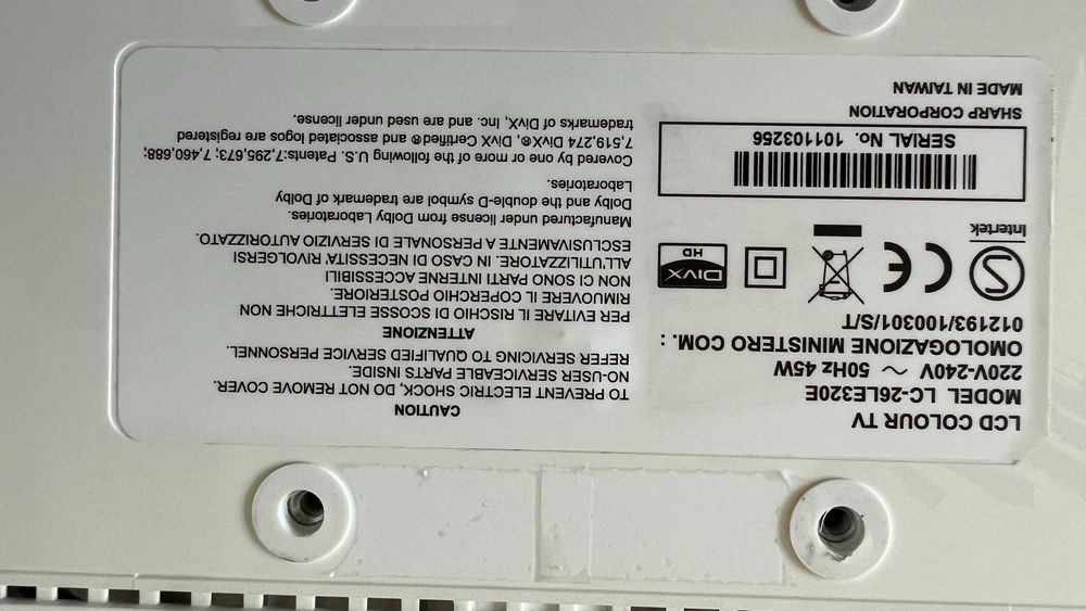 Telewizor Sharp LC-26LE320E LED