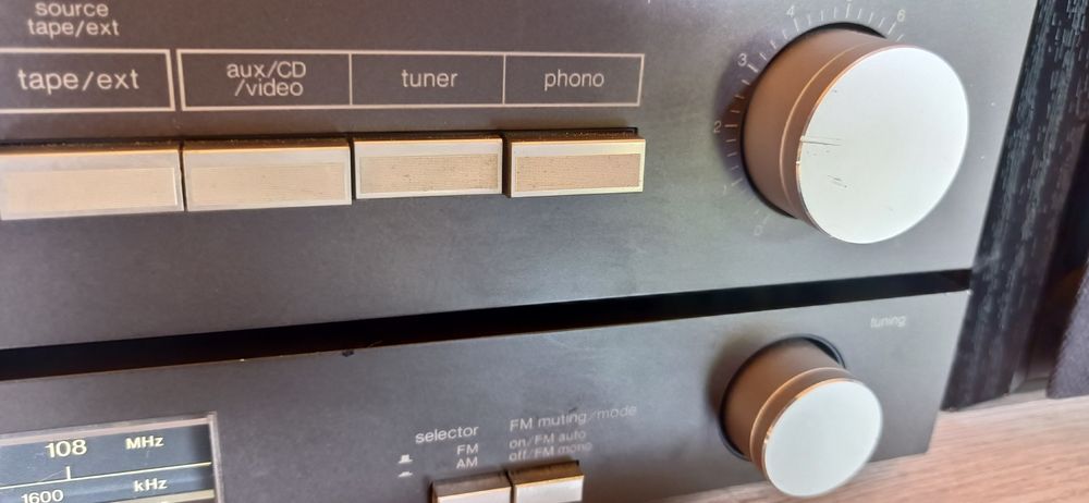 Wzmacniacz Technics SU Z15 i tuner ST-Z25