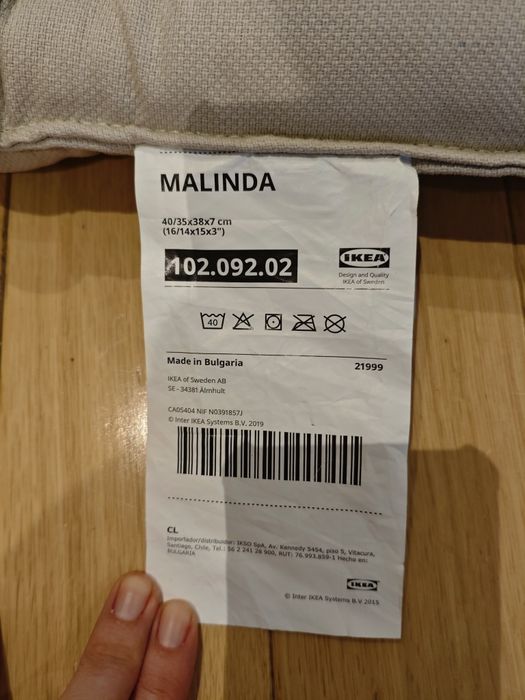 Almofada para cadeira x3