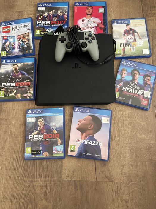 Ps4,um comando e vários jogos!!!