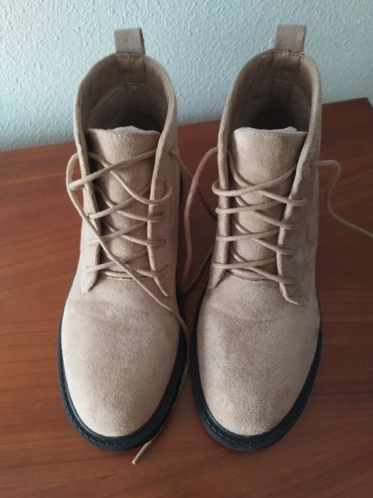 Botas de camurça