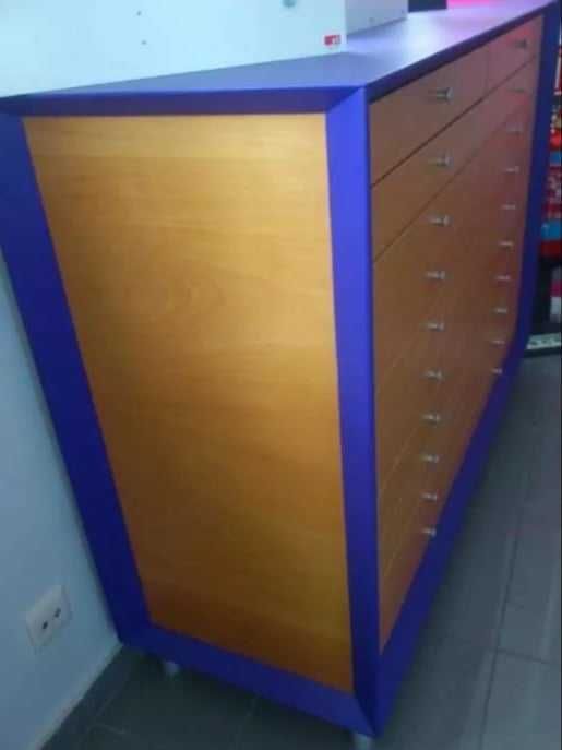 Moveis arrumação com 20 gavetas