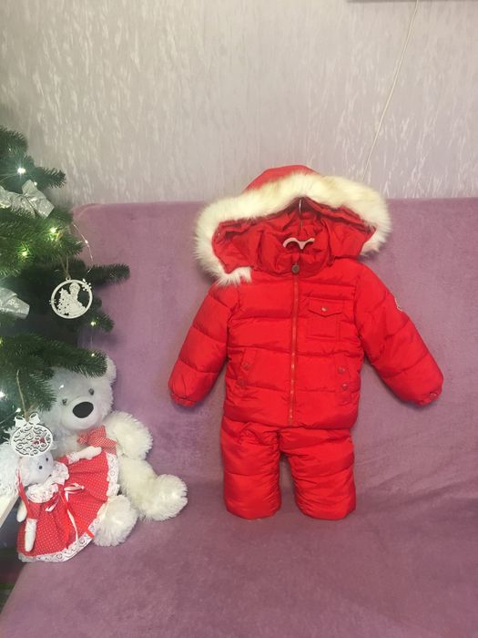 Зимний комбинезон Moncler р. 24-36месяцев